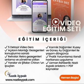 ASTRO 102 | Astrolojinin 4 kilit konusu – Video Eğitim Seti