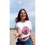 İstiridye Göz Detaylı Tshirt
