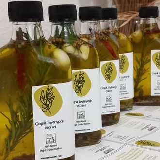 Çeşnili Zeytin Yağı 200 ml