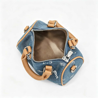 hello kitty denim mini handbag, sevimli korean style çapraz çanta