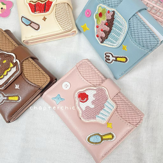 cupcake cute mini cüzdan wallet