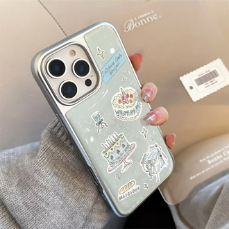 pastel dreamy cake phone case