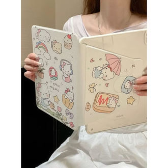 hello kitty pastel dream tablet kılıfı kawaii sevimli koruyucu kapak