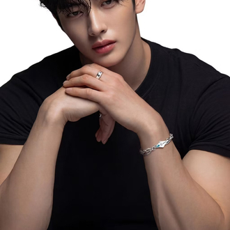 minbin titanium double layer hip hop erkek bileklikten 