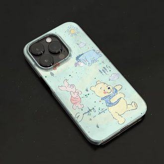 winnie the pooh hayal dünyası dreamy telefon kılıfı soft edition