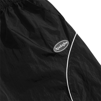 apelogies line crinkle short pants – unisex şort