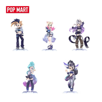 pop mart league of legends k/da all out blind box figür
