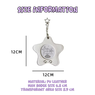 bibimcat upon a star yıldız pin pouch şirin anahtarlık aksesuarı
