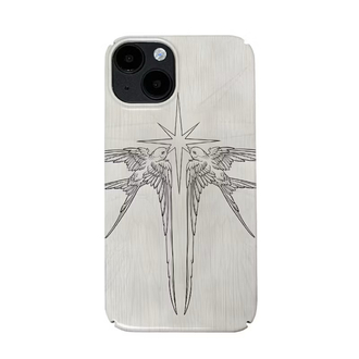 the swallow patterned artistic iphone case – sanatsal telefon kılıfı