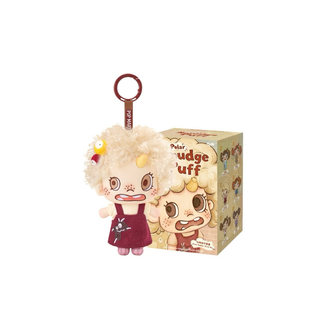 pop mart polar smudge puff peluş pendant anahtarlık figür