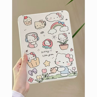 hello kitty pastel dream tablet kılıfı kawaii sevimli koruyucu kapak