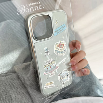pastel dreamy cake phone case