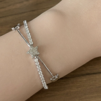 Stars Kelepçe | Silver