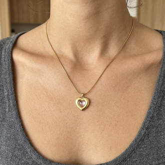 Rose Amor Kolye | Gold
