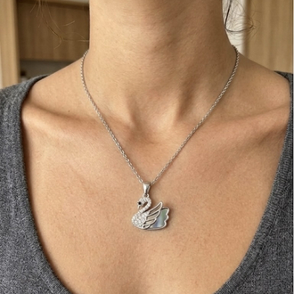 Swan Kolye | Silver