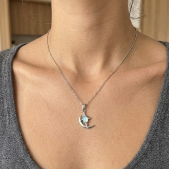 Moonlight Kolye | Silver