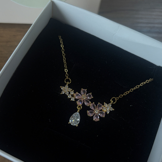Flowery Kolye | Gold