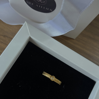 Gold Bohem Yüzük | Ayarlamalı