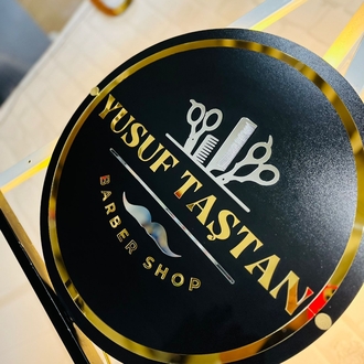 ✨ MDF Üzeri Pleksi Kesim Lüks Tabela – Kurumsal & Şık Tasarım