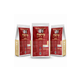 3lü Buddy Premium Kuzu Etli Büyük Irk Köpek Maması 3x15KG