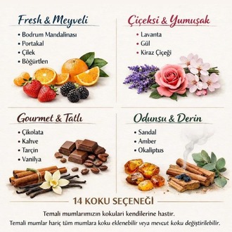 Yıldız Şamdan Mumu 2'li