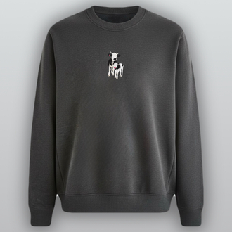 Aynur Tarzan | Antrasit Oversize Sweatshirt