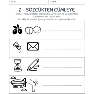 Sözcükten Cümleye
