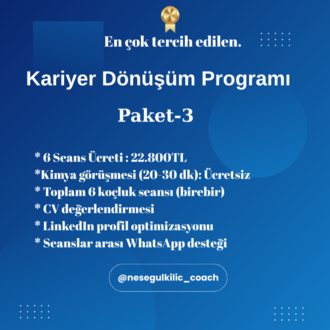 Kariyer Dönüşüm Programı - Paket 3