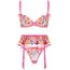 Spring Jartiyerli Bra Set//Pink