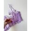 Vega Purple Bustier Set