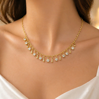 Damla ModeL Sallantılı KoLye
