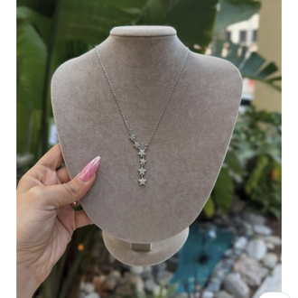 Kayan yıldızlar model kolye