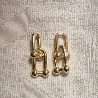 Özel Seri Tiffany Küpe Gold | VKP7234