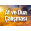 Af Ve Dua Çalışması