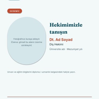 Denta Sosyal Medya Kiti — Diş Kliniği İçin 44 Instagram Tasarımı