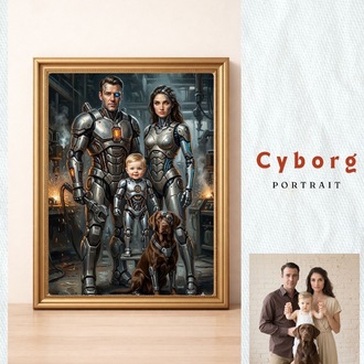 Fotoğraftan Cyberg - Terminatör Görseli- PDA0000300