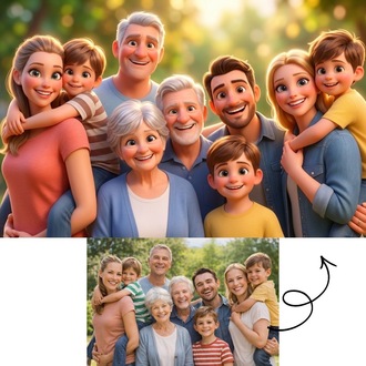 Fotoğraftan 3 D Animasyon Görseli - PDA0000100