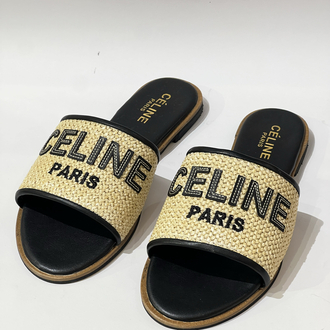 Celine Woven Women’s Slide Sandals