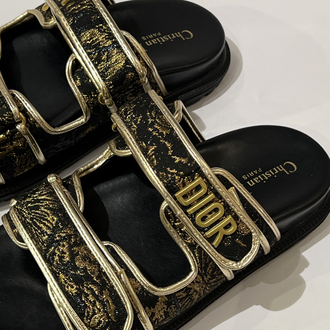 DIOR Women’s Woven Slides
