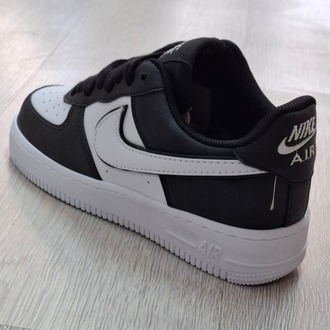 Nike Air Force 1'07 Siyah-Beyaz