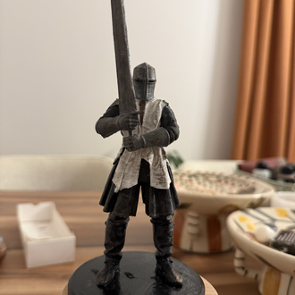Şövalye Figürü | El Boyaması 3D Baskı