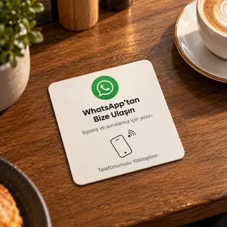 NFC WhatsApp İletişim Kartı (Tekli)