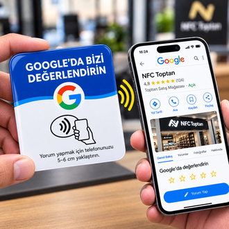 NFC GOOGLE YORUM KARTI