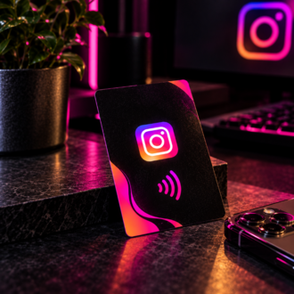 Instagram NFC Kartı | Tek Dokunuşla Takip