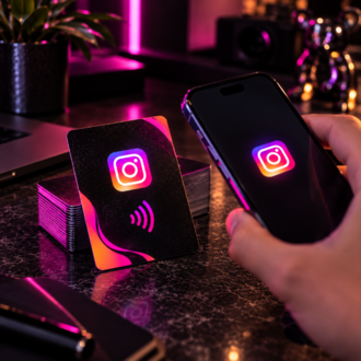 Instagram NFC Kartı | Tek Dokunuşla Takip