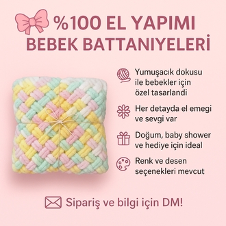 puffy bebek battaniyesi