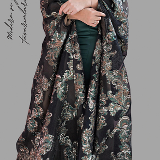 Kapşonlu Kaftan Takım