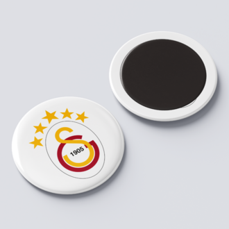 GALATASARAY 5 YILDIZ BUTON MAGNET 5 ADET- KİŞİSELLEŞTİRİLEBİLİR