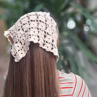 Bandana Krem