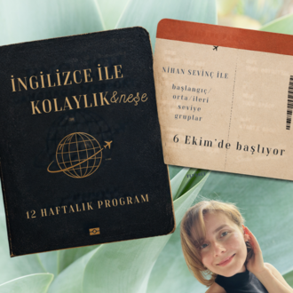 İngilizce ile Kolaylık ve Neşe | 12 Haftalık Program
